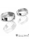 Wedding Ring Set with Original Fingerprint Design