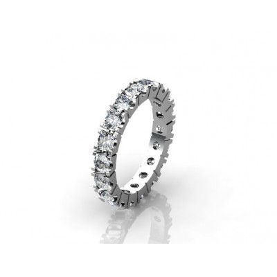 Eternity diamond wedding ring
