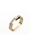 gold wedding ring with diamonds