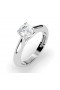 18 kt.white gold engagement ring with diamond