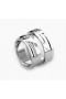 Creative Wedding Ring With Initials in Brilliants on the Bride's Ring