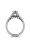 Diamond Ring With Four Claws Central Brilliant