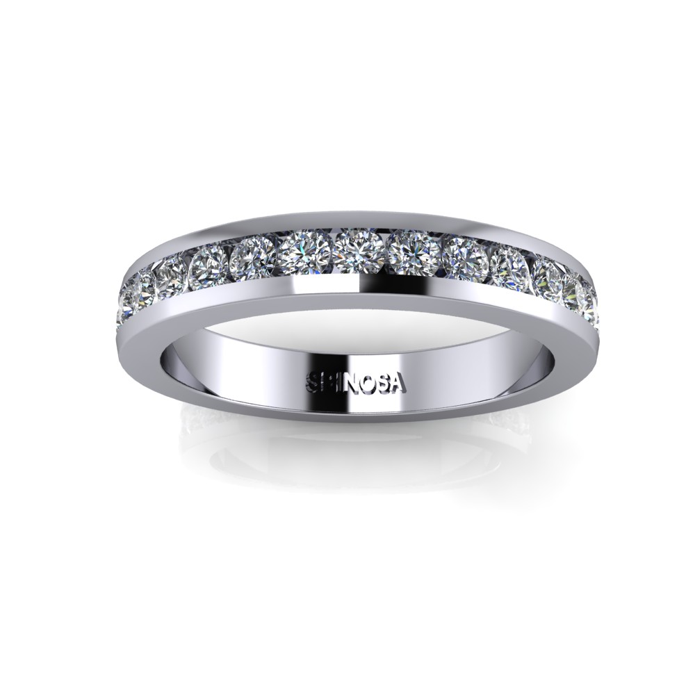 Eternity Channel Diamond Ring