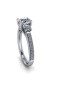 Diamond Brilliant cut Trilogy Ring.
