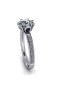 Engagement Ring with Halo Diamonds
