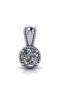 Vintage Style Diamond Pendant with four claws