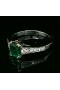 COLOMBIAN EMERALD GEMSTONE WITH DIAMOND ACCENTS