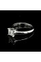 ENGAGEMENT RING WITH PRINCESS CUT DIAMOND