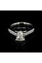 ENGAGEMENT RING WITH 1.02 CT. CENTRAL CUSHION DIAMOND