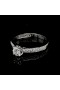 ENGAGEMENT RING WITH 0.37 CT. CENTRAL DIAMOND 