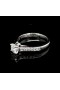 ENGAGEMENT RING WITH 0.40 CT. CENTRAL DIAMOND 