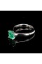 OVAL CUT COLOMBIAN EMERALD RING