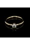 ENGAGEMENT RING WITH 0.26 CT. CENTRAL DIAMOND 