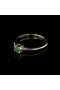 ROUND CUT COLOMBIAN EMERALD RING