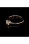 YELLOW GOLD ENGAGEMENT RING WITH 0.40 CT. CENTRAL DIAMOND