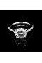 ENGAGEMENT RING WITH 1.5 CT. CENTRAL DIAMOND