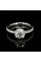 DIAMOND ACCENTED ENGAGEMENT RING