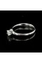 SOLITAIRE RING WITH CENTRAL DIAMOND 0.33 CT.