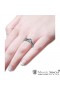 18 Karat White Gold Engagement Ring with Diamond