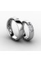 Elegant, Conservative Wedding Ring with Soft Curves