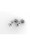 18K Chic Diamond Dangling Earrings